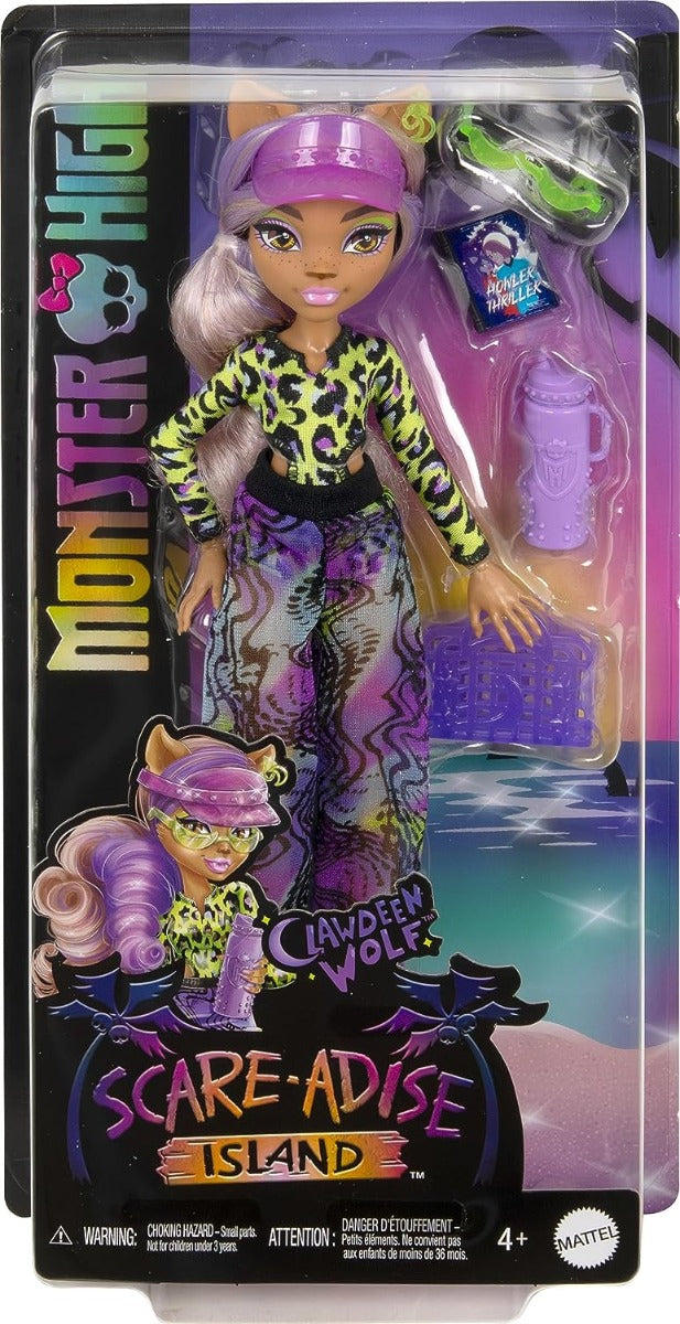 Monster High Isla del Terror Clawdeen HRP67