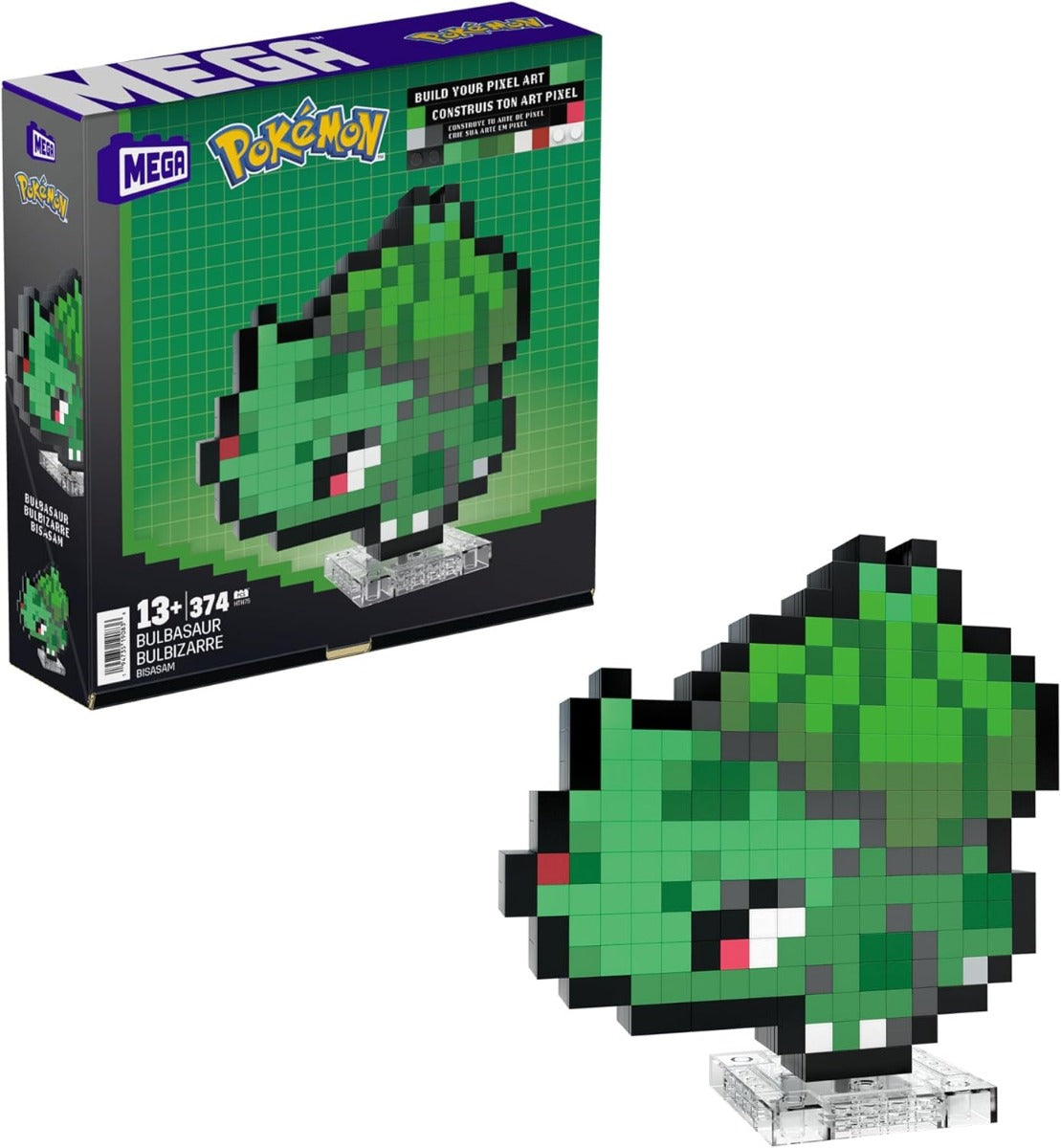 MEGA POKEMON BULBASAUR PIXEL HTH75