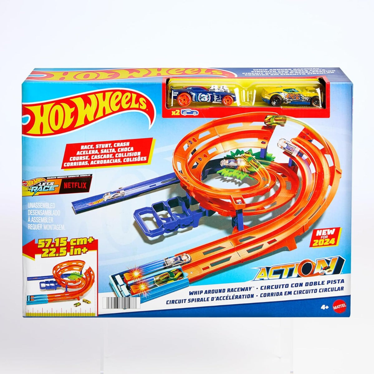 Hot Wheels Action Fast Turn Circuit HTK17