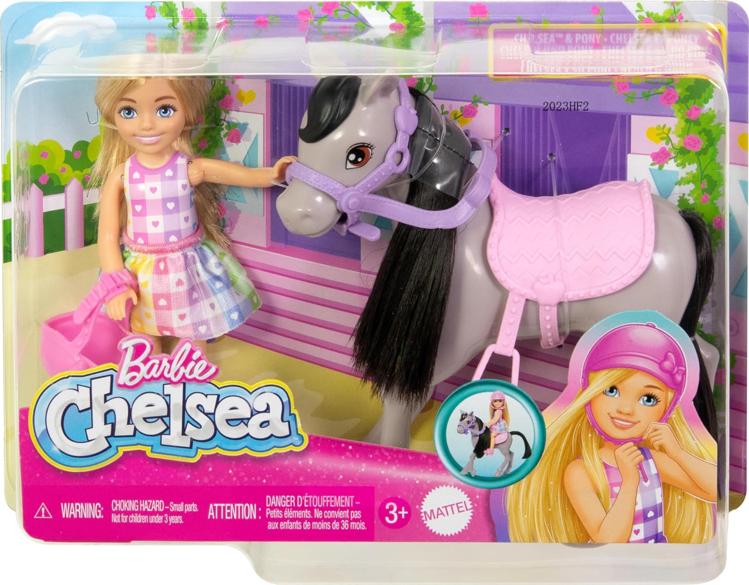 Barbie Chelsea Pony Ride HTK29