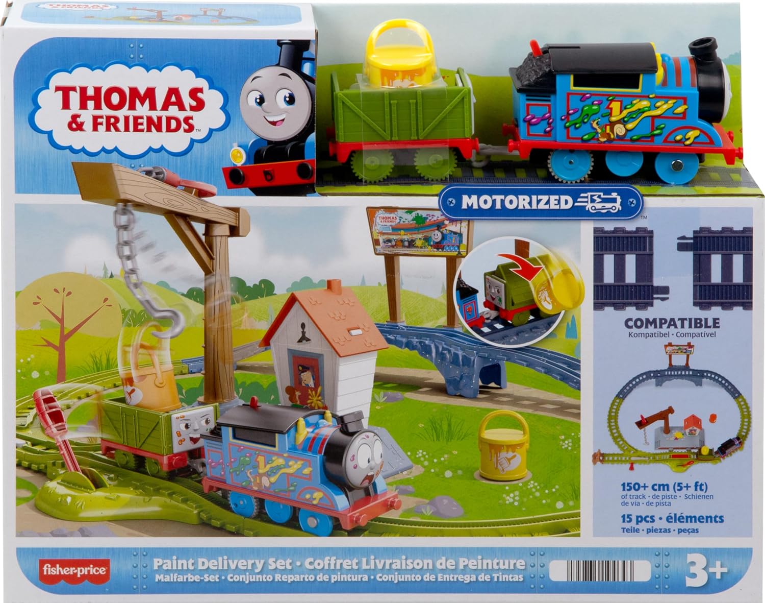 Thomas & Friends Pista de Entrega de Pintura HTN34
