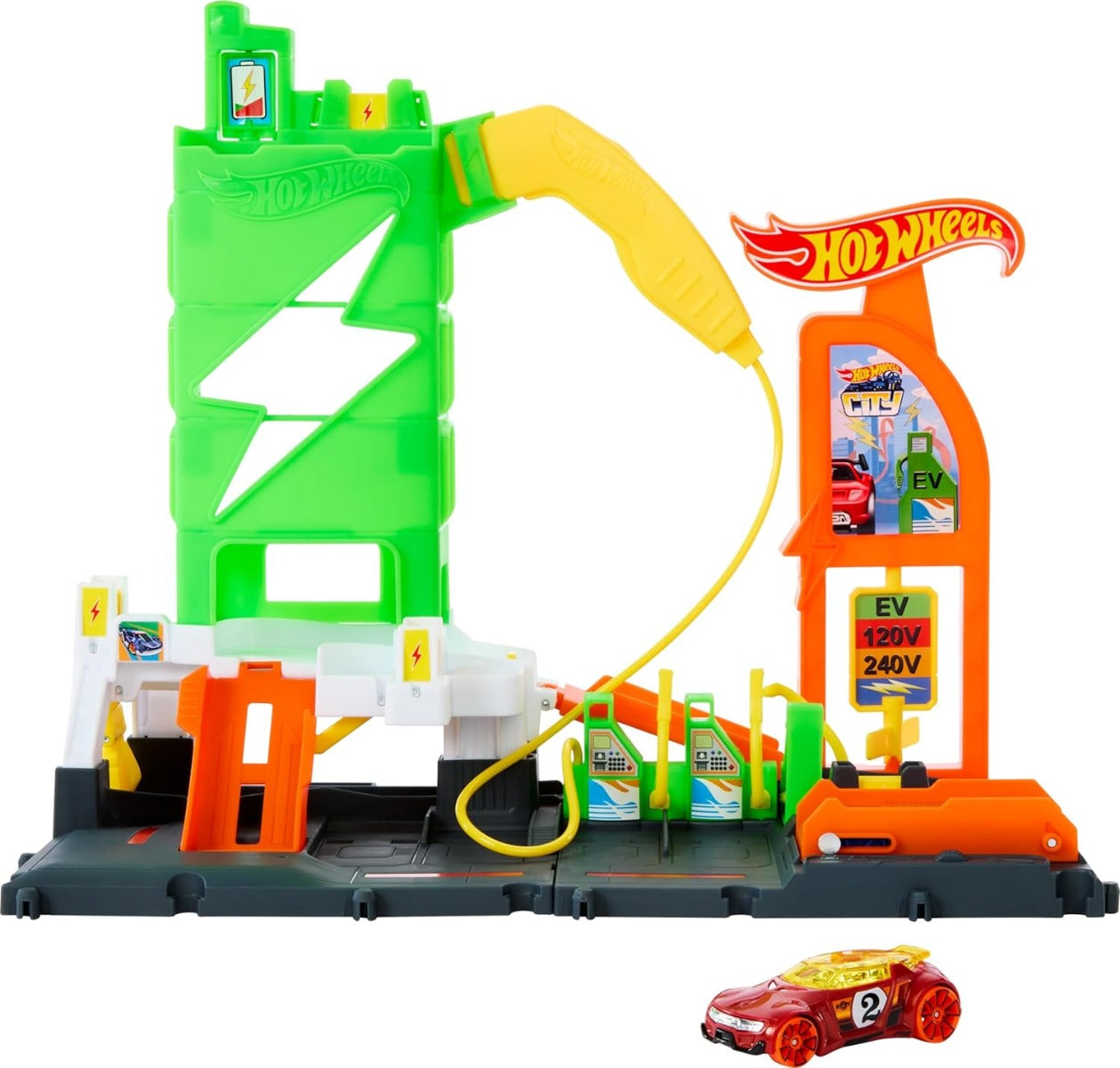 Hot Wheels City Super Gas Station HTN79