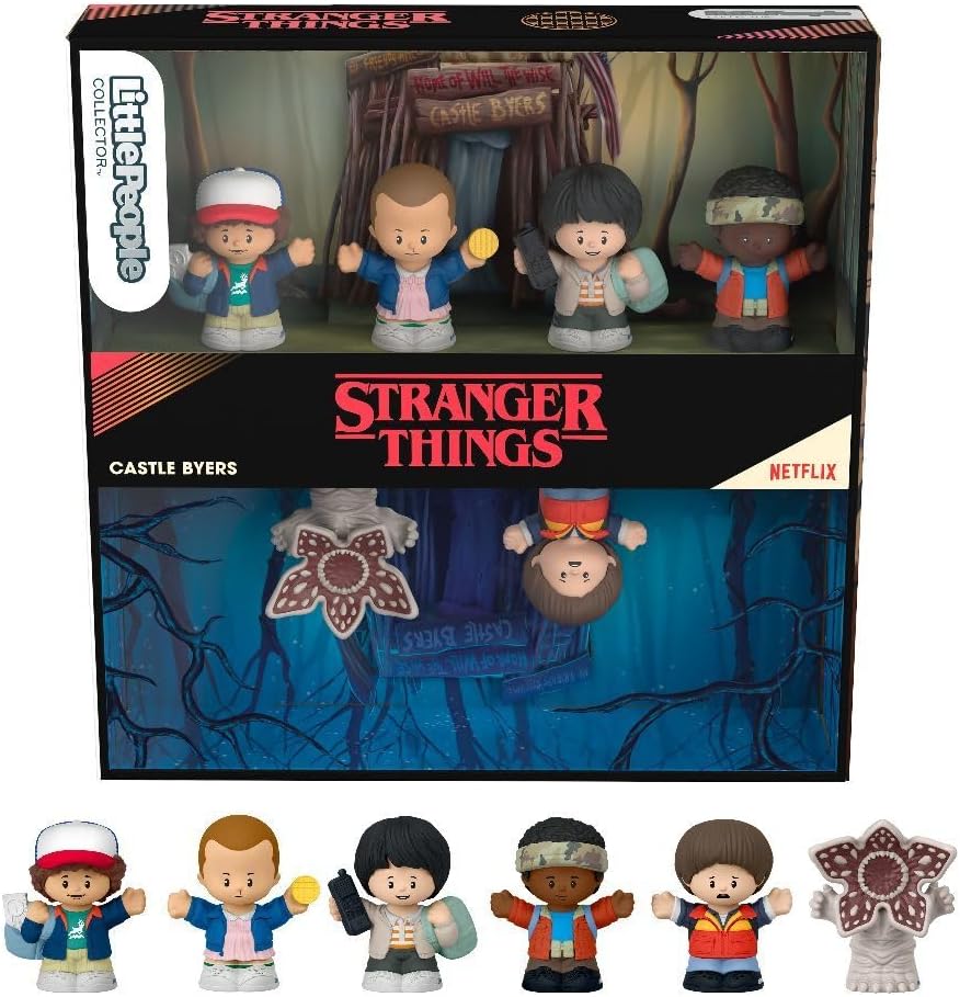 FP LITTLE PEOPLE COLLECTOR SET OF STRANGER THINGS - CASTILLO BYERS HTP36