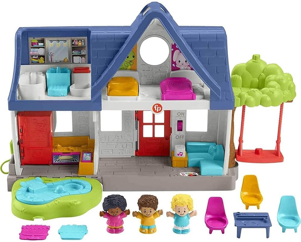 Fisher-Price Little People - Casa de Juego de Amigos Juntos HWH02