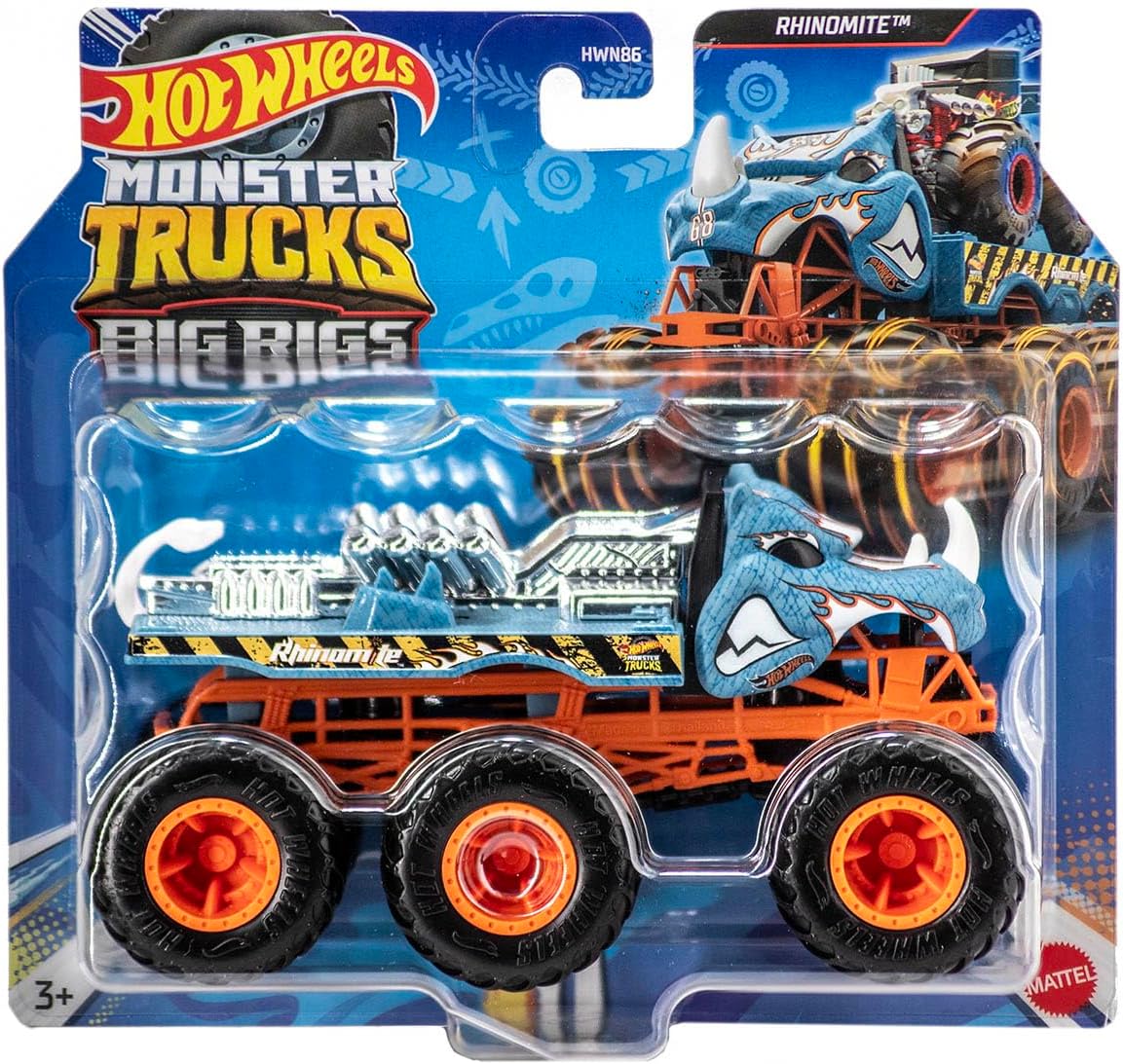 Hot Wheels Monster Trucks Surprise Trailer Trucks 1:64 Scale HWN86