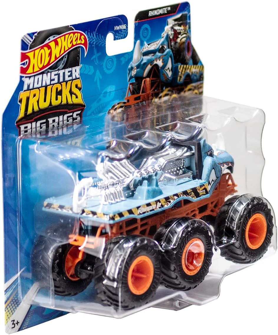 Hot Wheels Monster Trucks Surprise Trailer Trucks 1:64 Scale HWN86