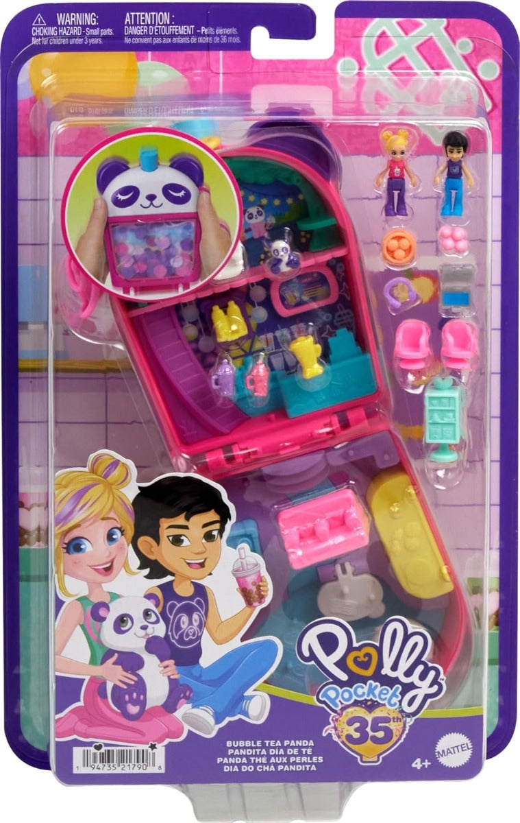 Polly Pocket Set de Juego Compacto Mundo Sorpresa Pandita 