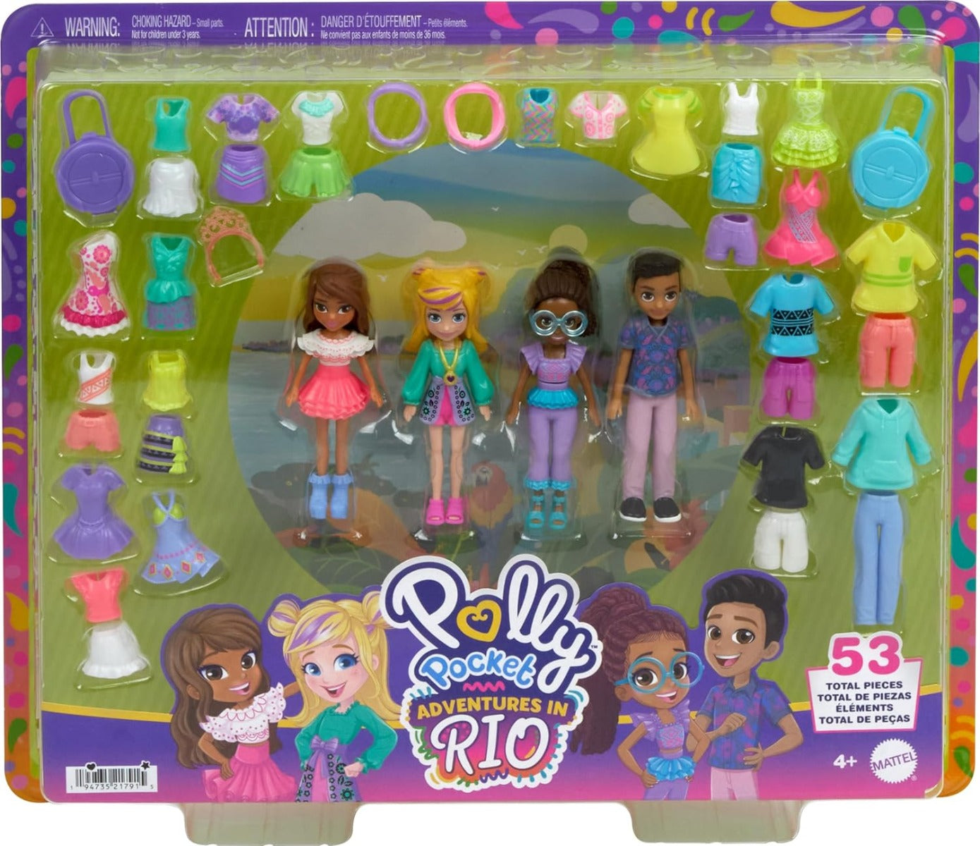 Polly Pocket Fashion Adventures in River HWP23