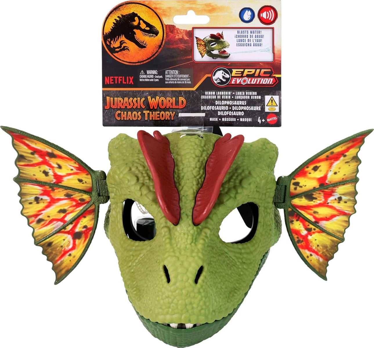 Jurassic World Toy Dilophosaurus Mask HXF55