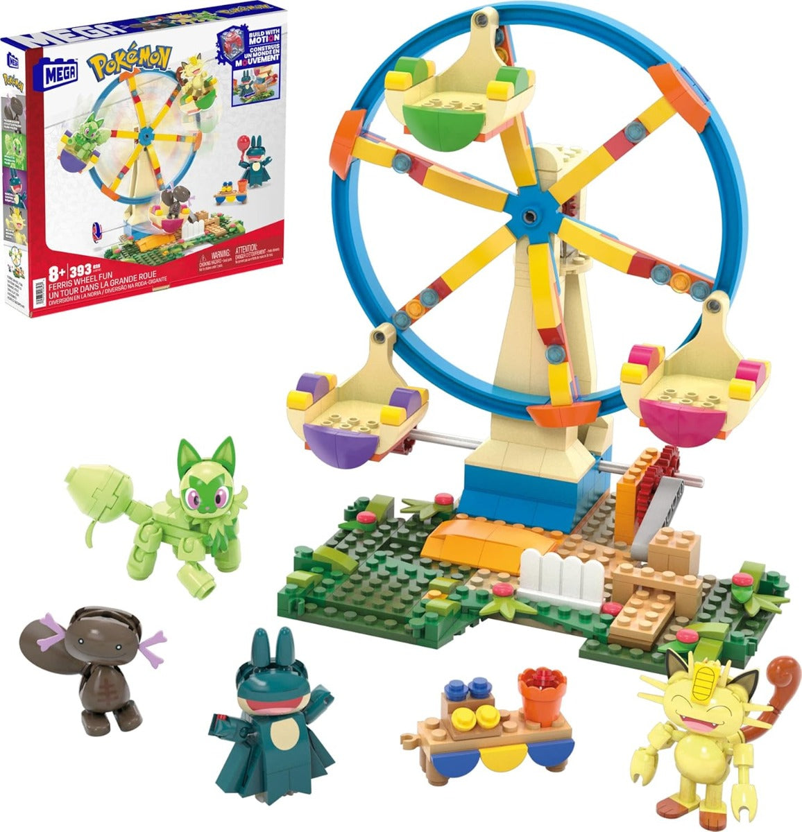 MEGA POKEMON FUN Ferris Wheel HXF80