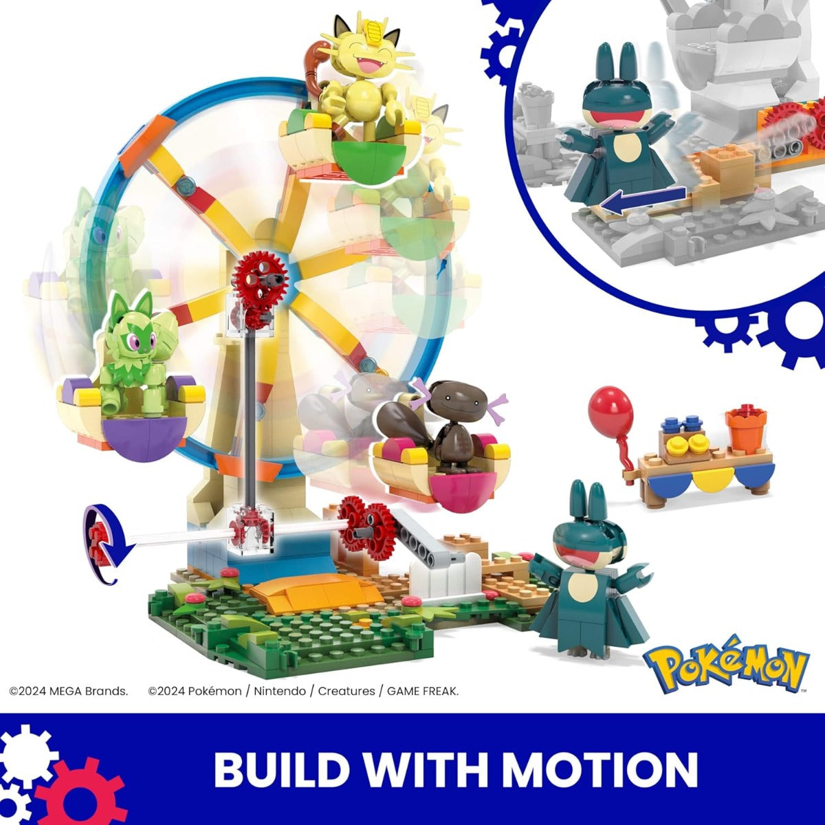 MEGA POKEMON FUN Ferris Wheel HXF80