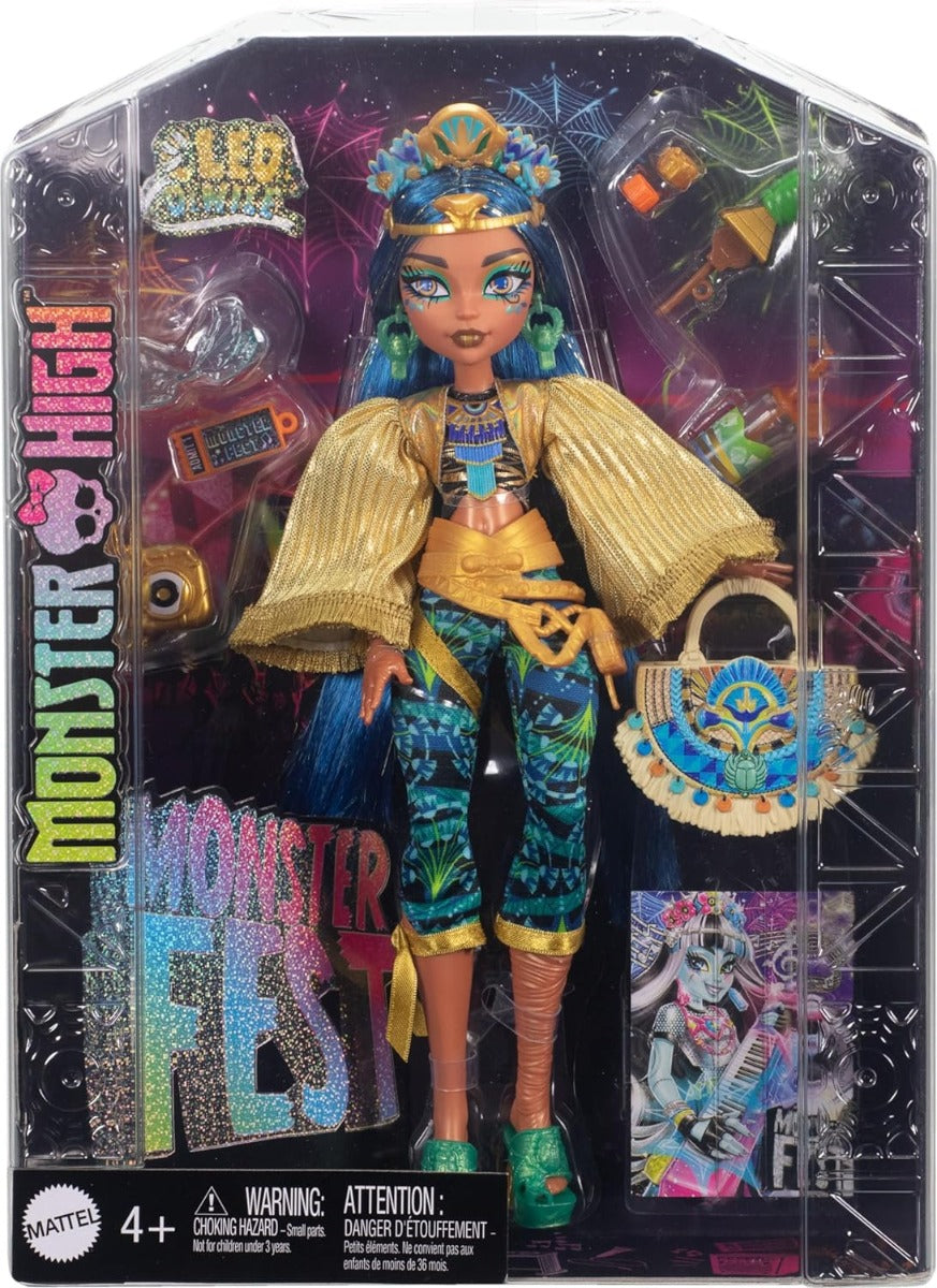 Monster High Muñeca Cleo Festival del Terror HXH81