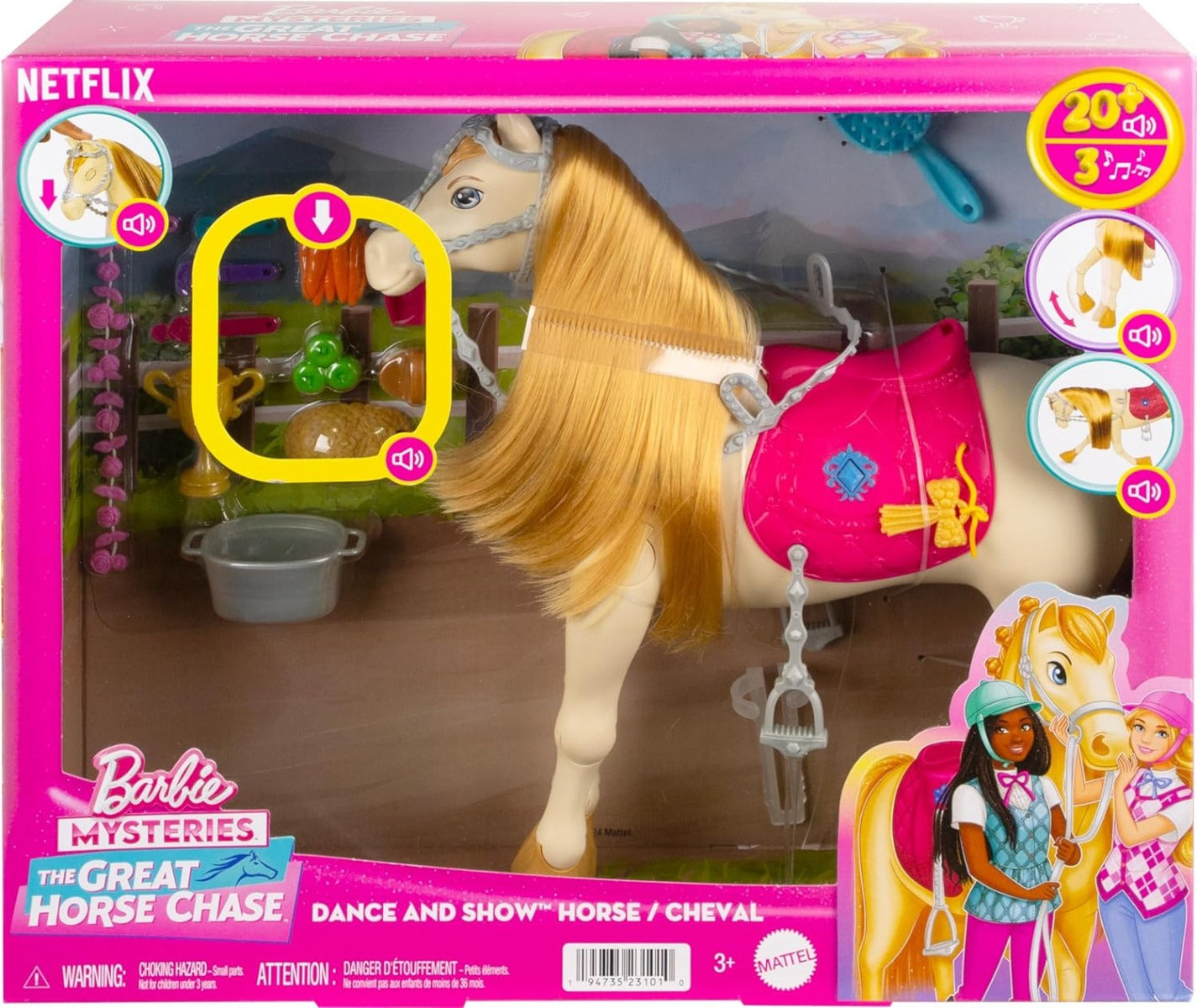 Barbie Detective La Gran Carrera de Caballos HXJ42