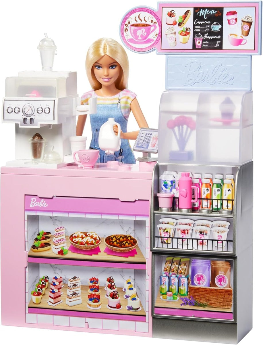 Barbie Profesiones Diversión en la Cafetería HXN94