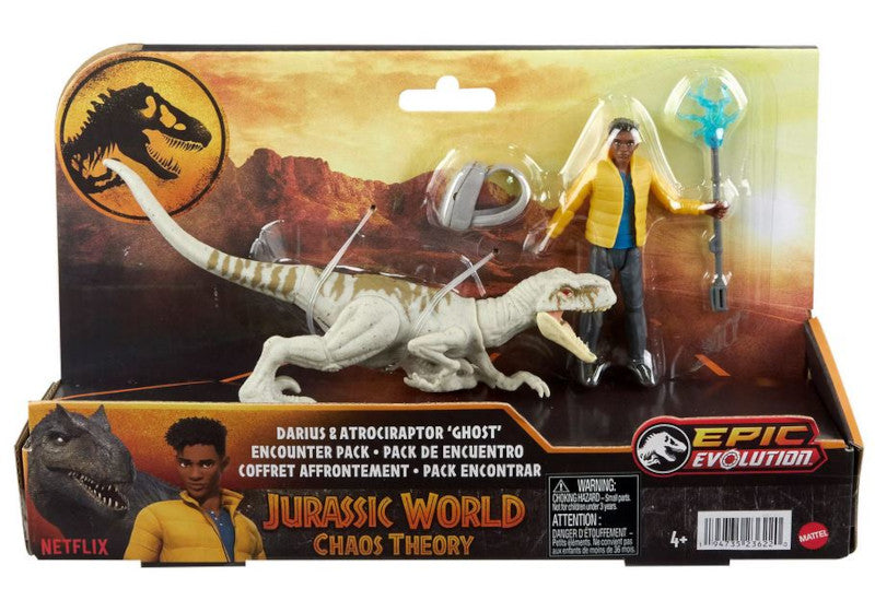 Jurassic World Chaos Theory Dinosaur and Human Bundle HXP74