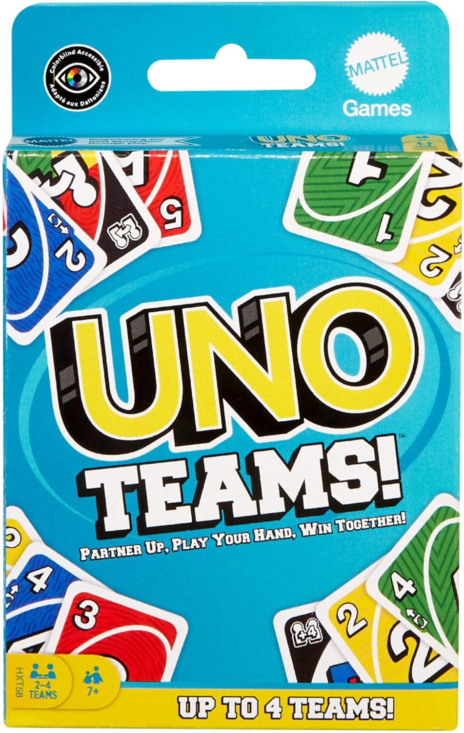 UNO JUEGO DE CARTAS TEAMS PARA NIÑOS HXT58