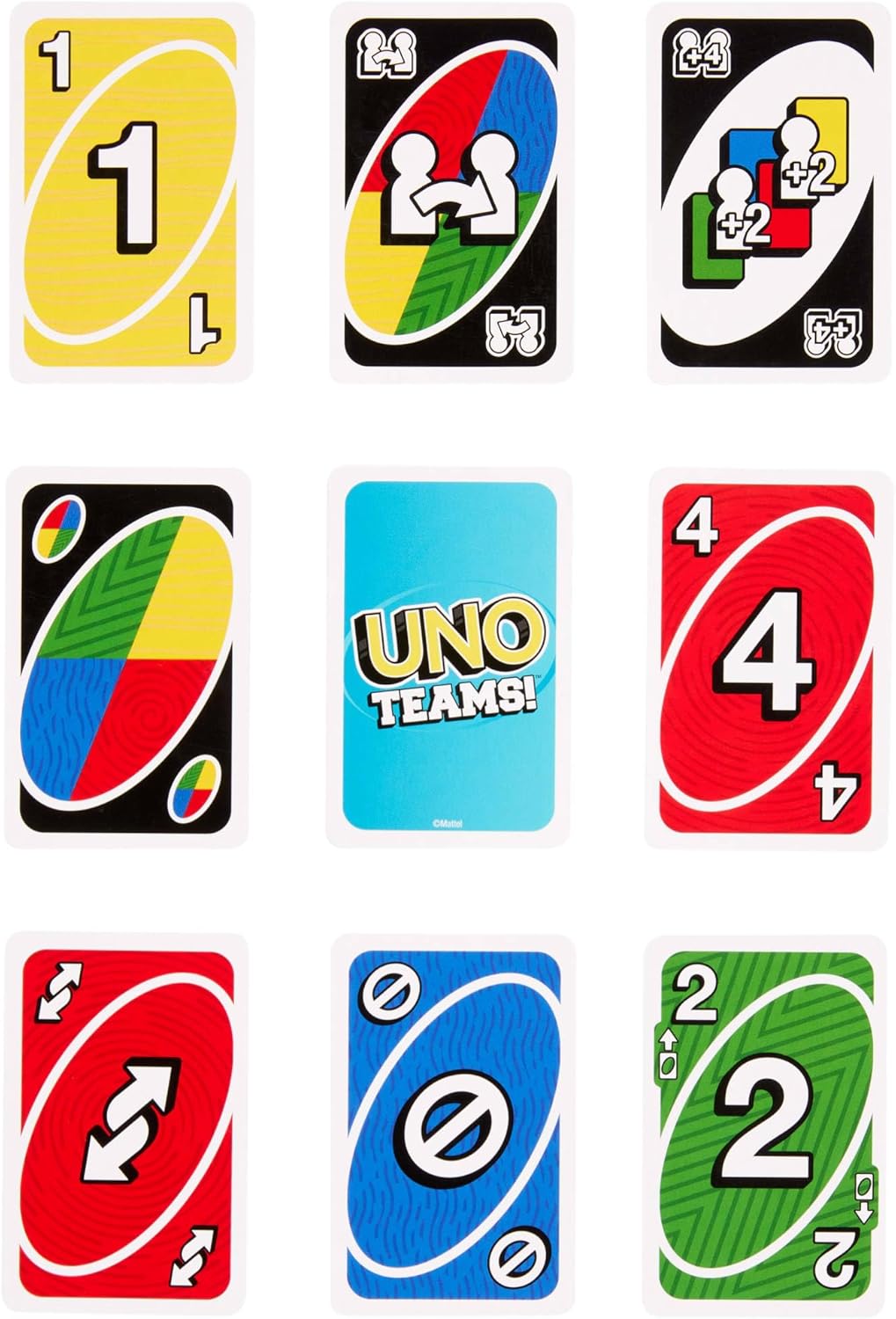 UNO JUEGO DE CARTAS TEAMS PARA NIÑOS HXT58