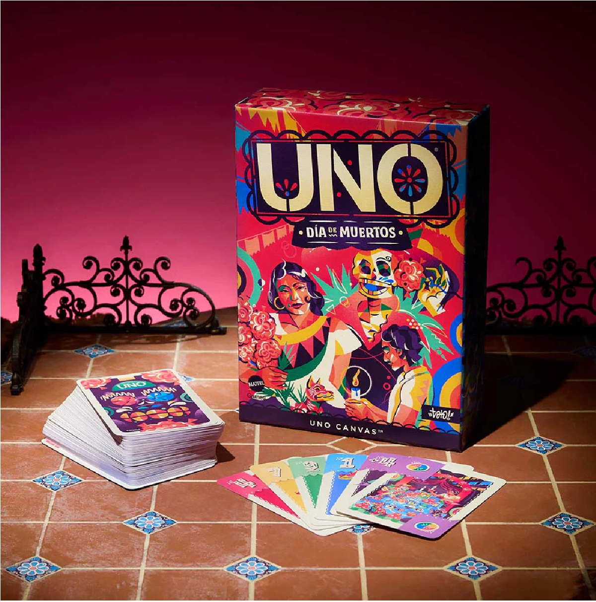 UNO  JUEGO DE CARTAS DÍA DE MUERTOS  HYH47