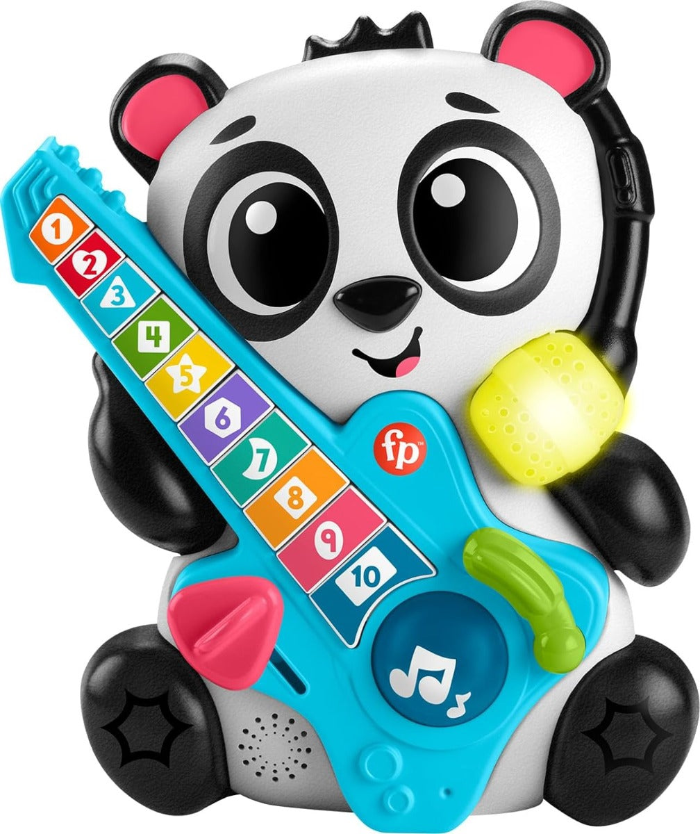 Fisher-Price Baby Learning Toy Link Squad Jam & Count Panda HYL16