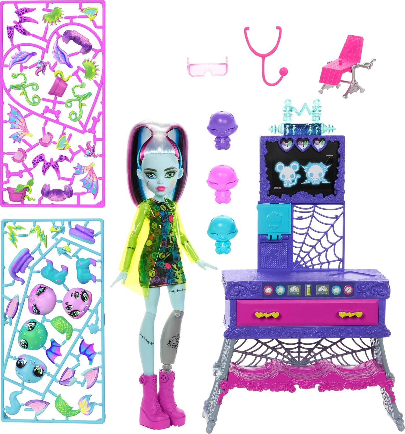 MH  SET DE JUEGO CREA TU MASCOTA MONSTRUOSA  JBF18