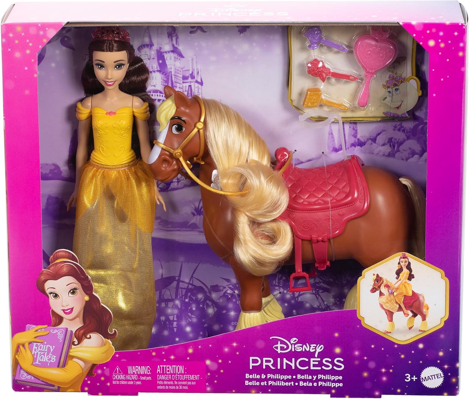 Disney Princesa Bella con Caballo JBG01