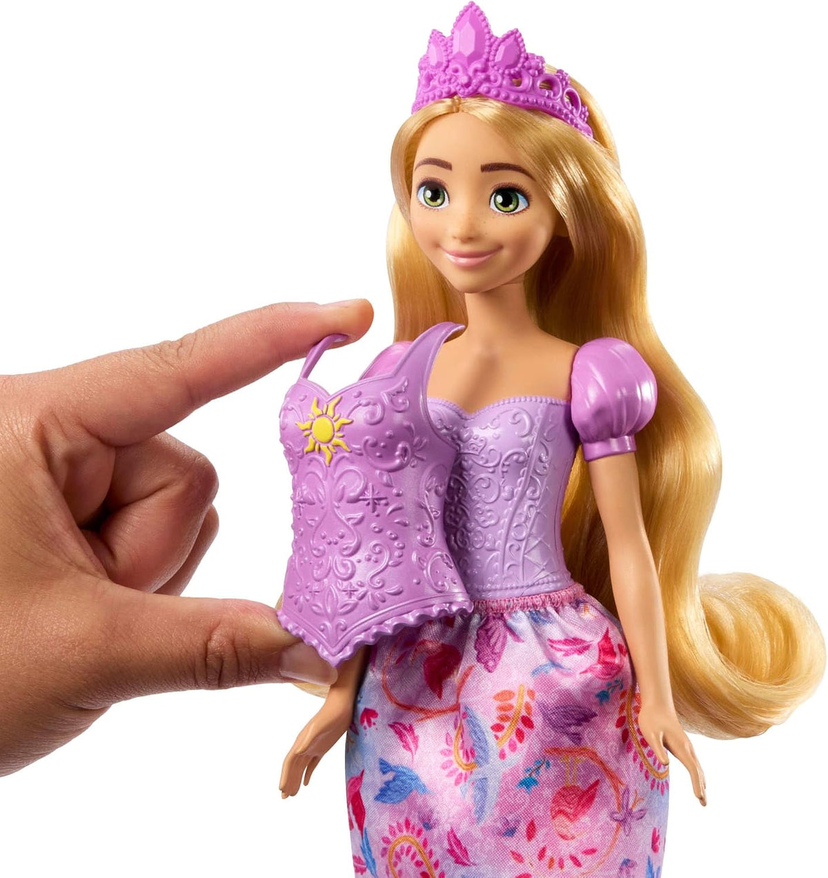 DP SET DE JUEGO RAPUNZEL CAMBIO DE VESTIDO JBG09