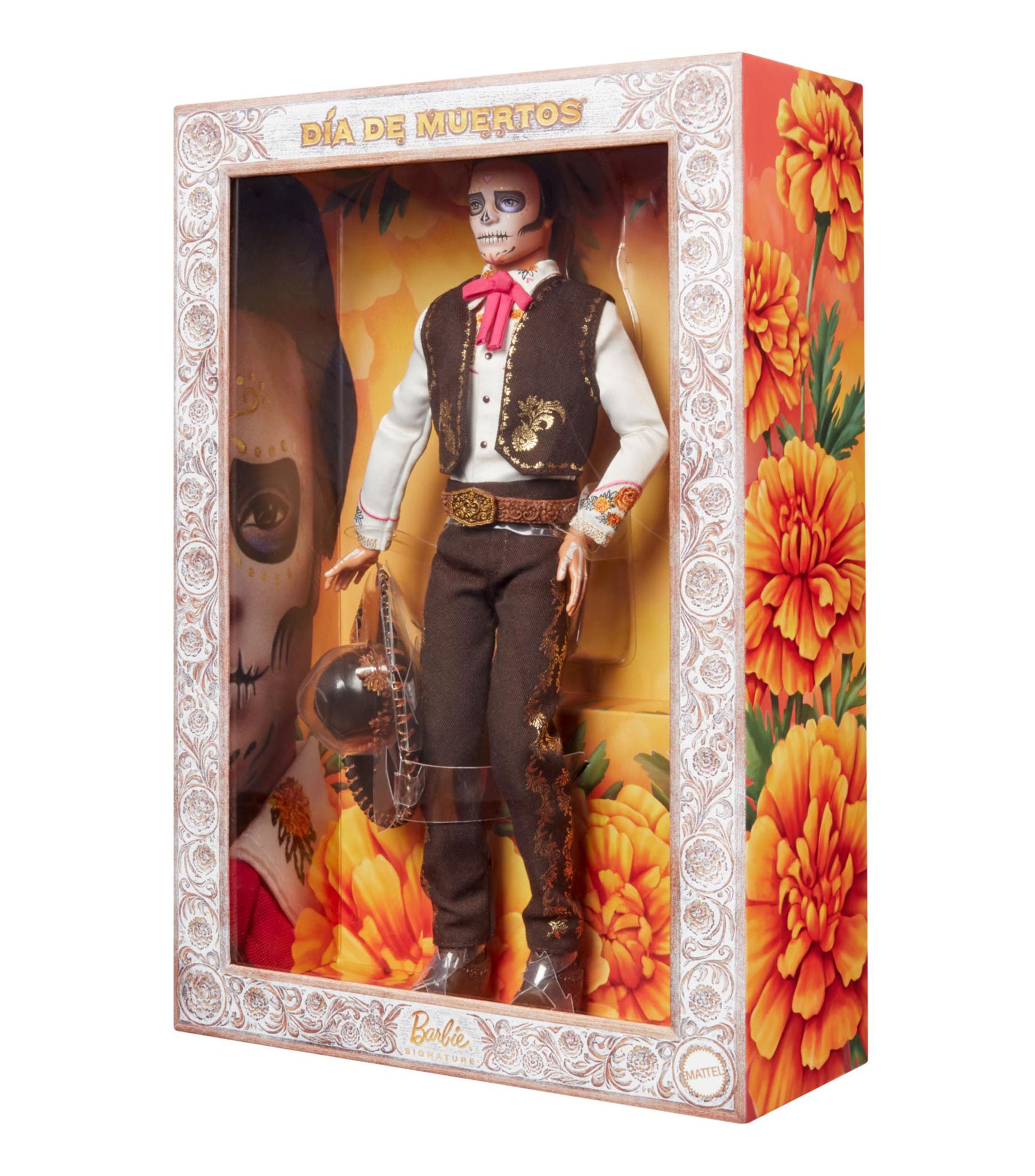 BARBIE SIGNATURE MUÑECO DE COLECCIÓN KEN DÍA DE MUERTOS  JBJ06