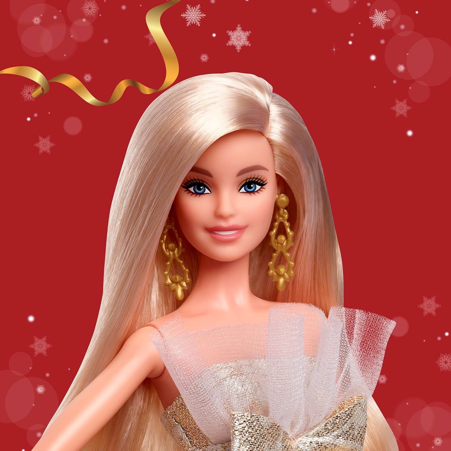 BARBIE SIGNATURE MUÑECA DE COLECCIÓN HOLIDAY CABELLO RUBIO  JBH95