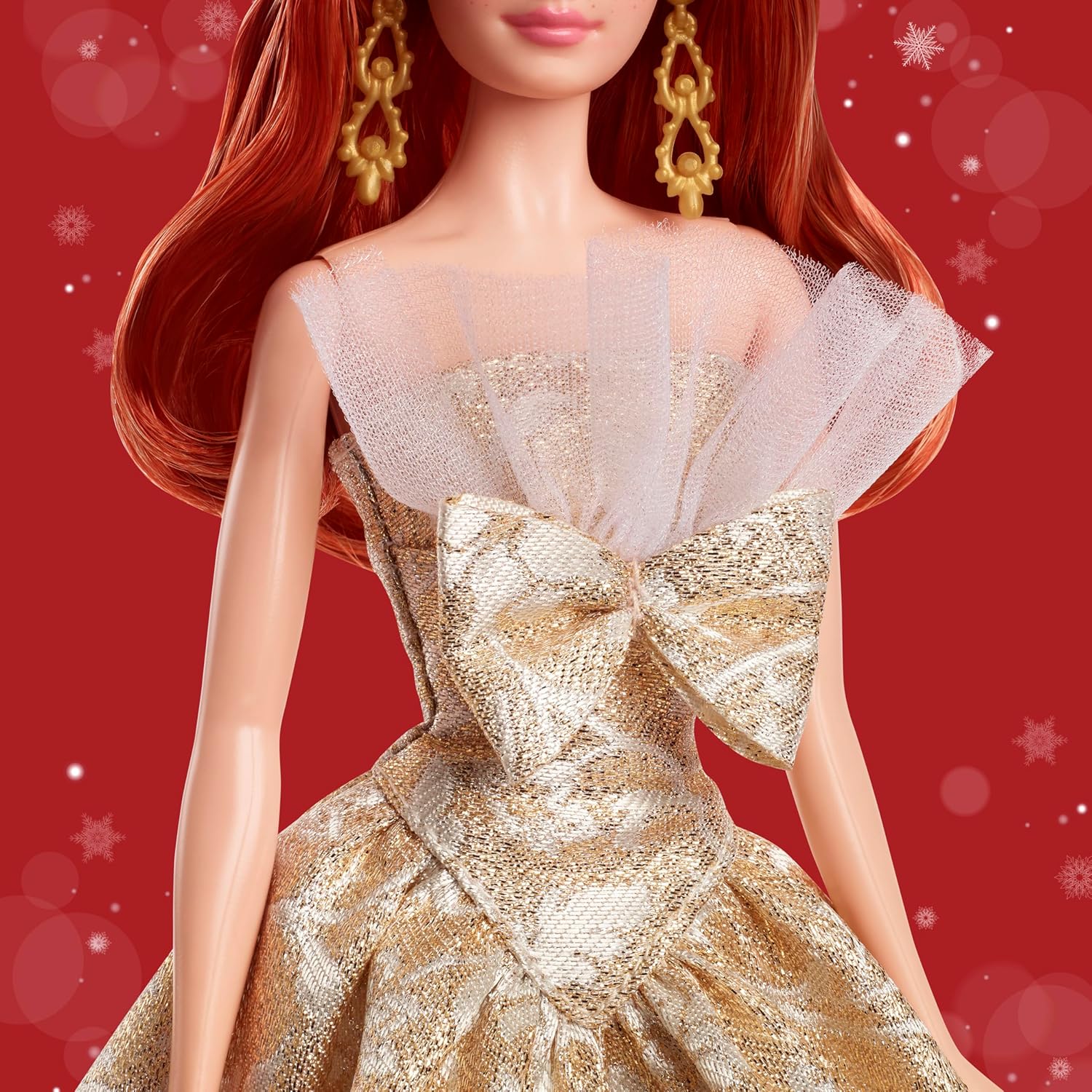 BARBIE SIGNATURE MUÑECA DE COLEC. HOLIDAY CABELLO CASTAÑO JBH97