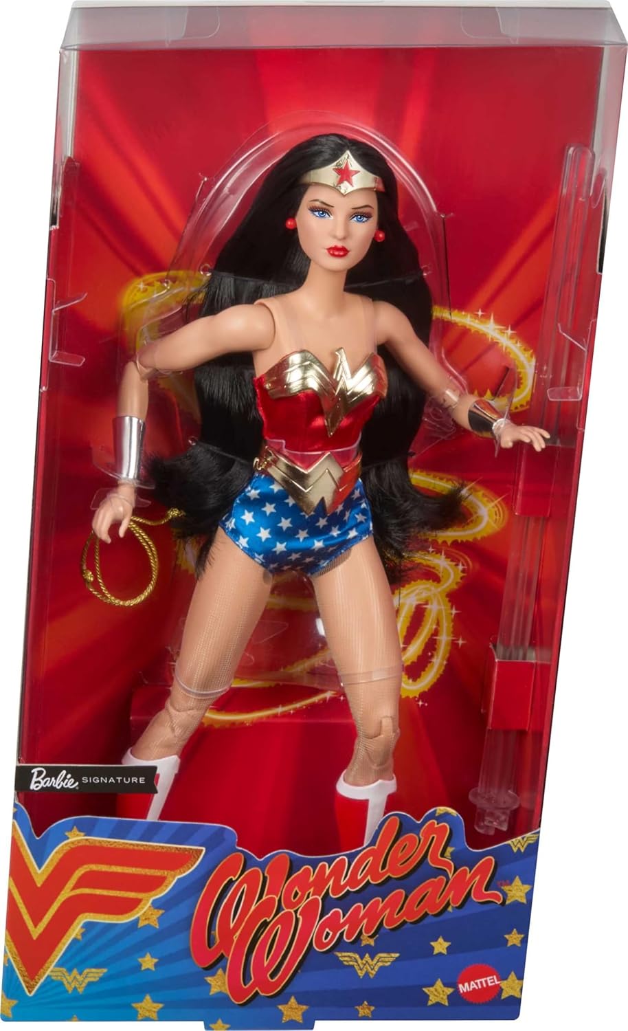 BARBIE SIGNATURE WONDER WOMAN DC COMICS COLECCIÓN  JBJ36