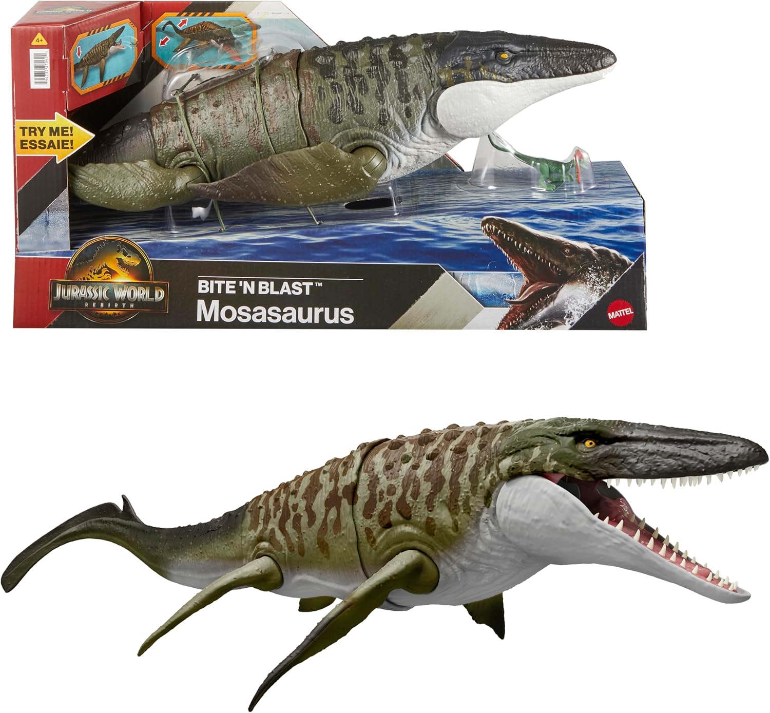 JW DINOSAURIO DE JUGUETE REBIRTH MOSASAURUS   JCH00