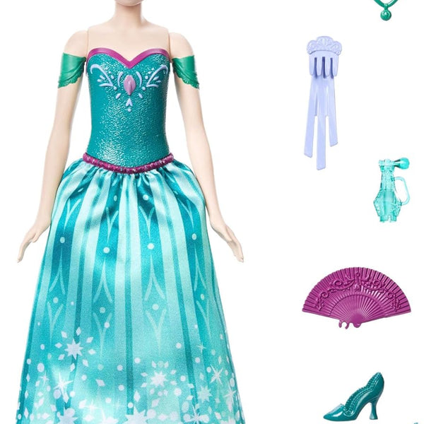 ANNA Mattel Disney Frozen Spin And Reveal Anna HXD27 | Toys-shop.gr