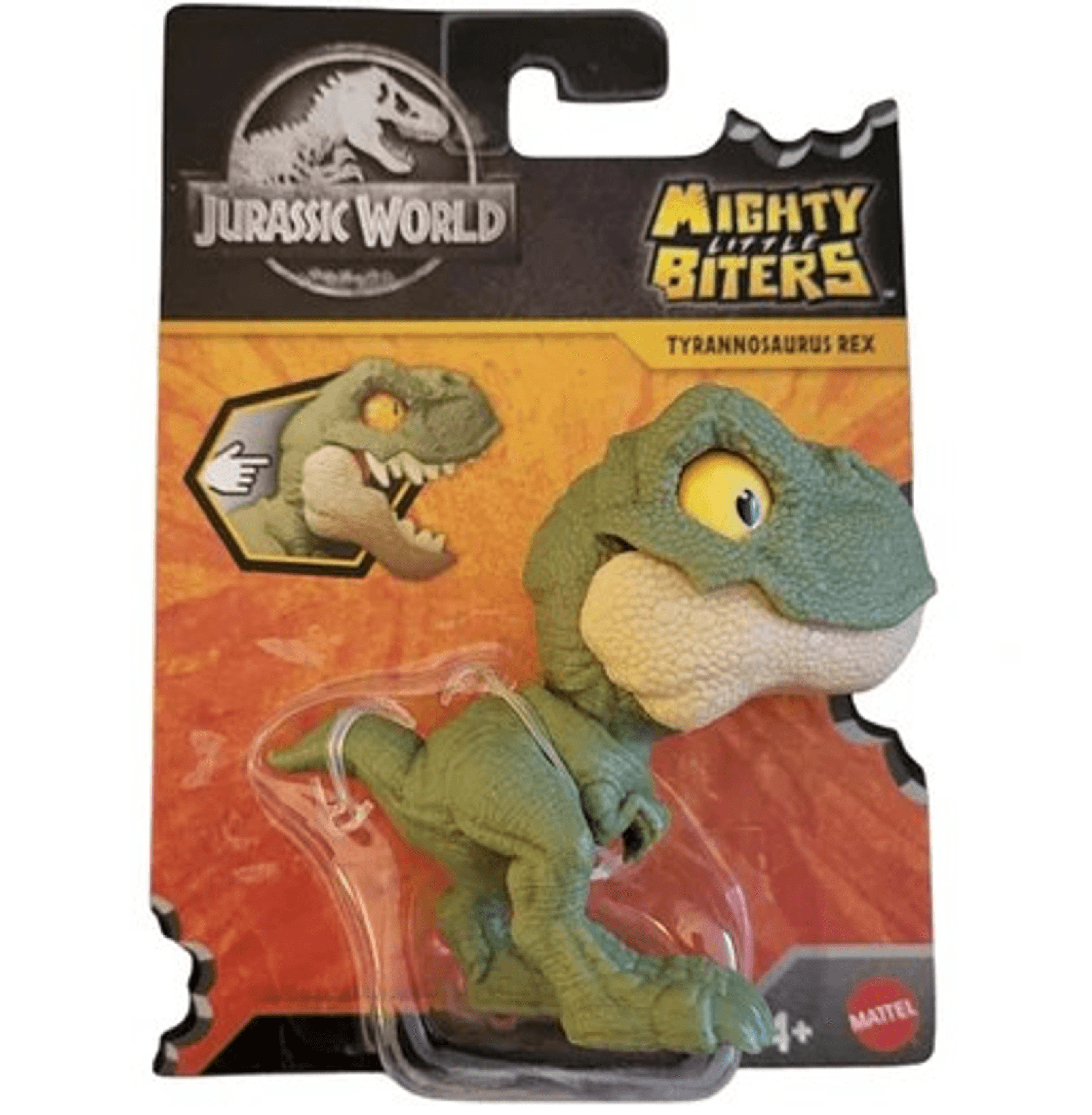 JW DINOSAURIO PEQUENOS MORDEDORES FEROCES JDC39