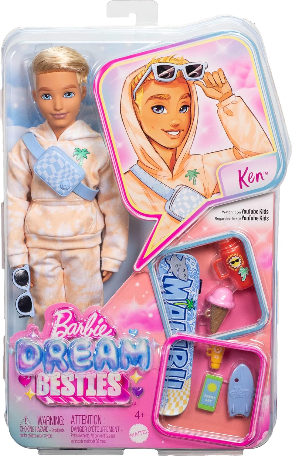 BARBIE DREAM BESTIES MUÑECO KEN  JDD75