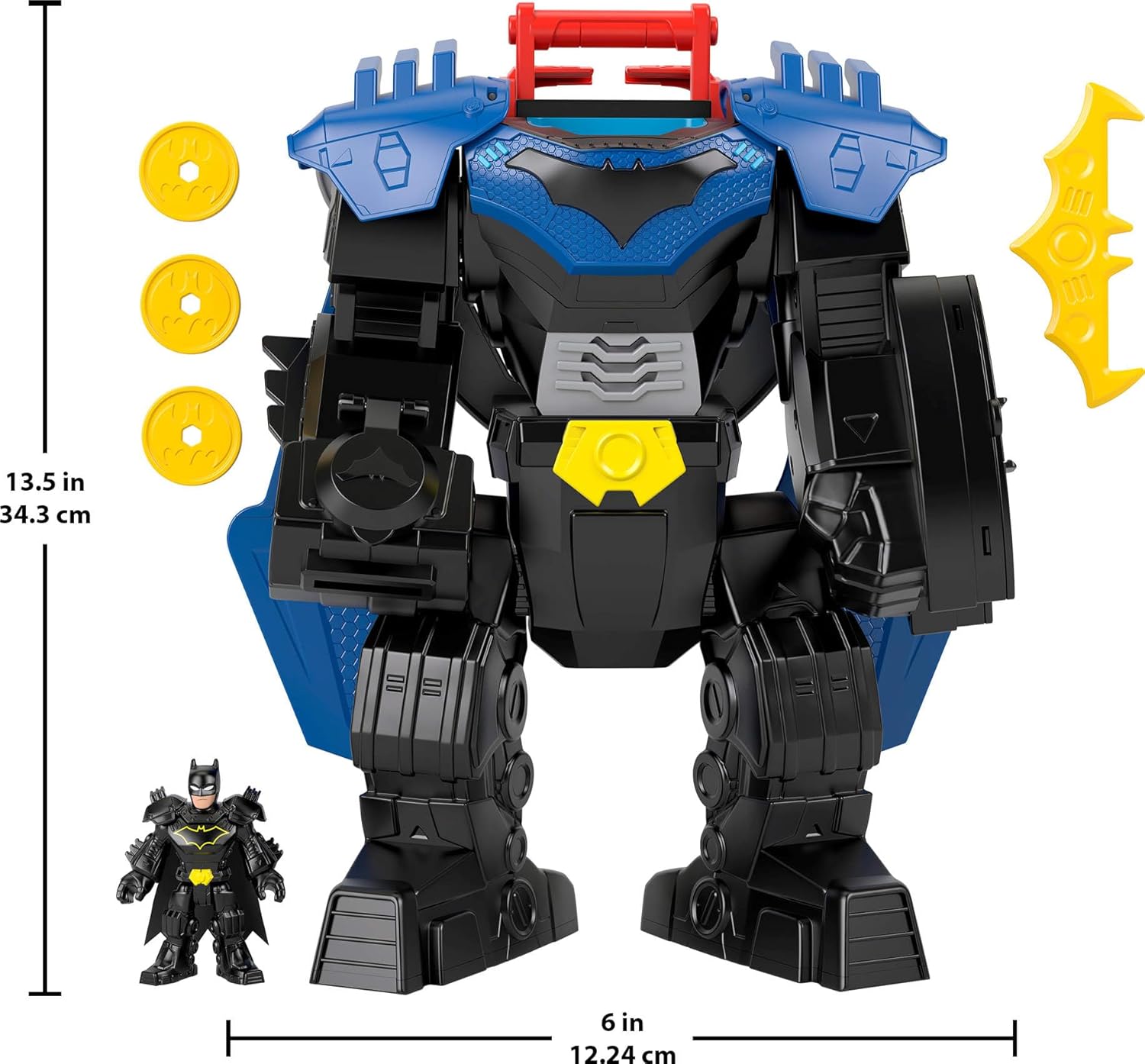 IMAGINEXT DC SUPER FRIENDS FIGURA DE ACCIÓN BATMAN MECH  JDL03