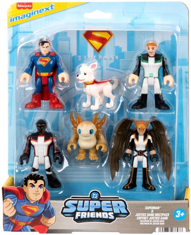 IMAGINEXT DC SUPER FRIENDS FIGURA SUPERMAN JUSTICE GANG  JDL09