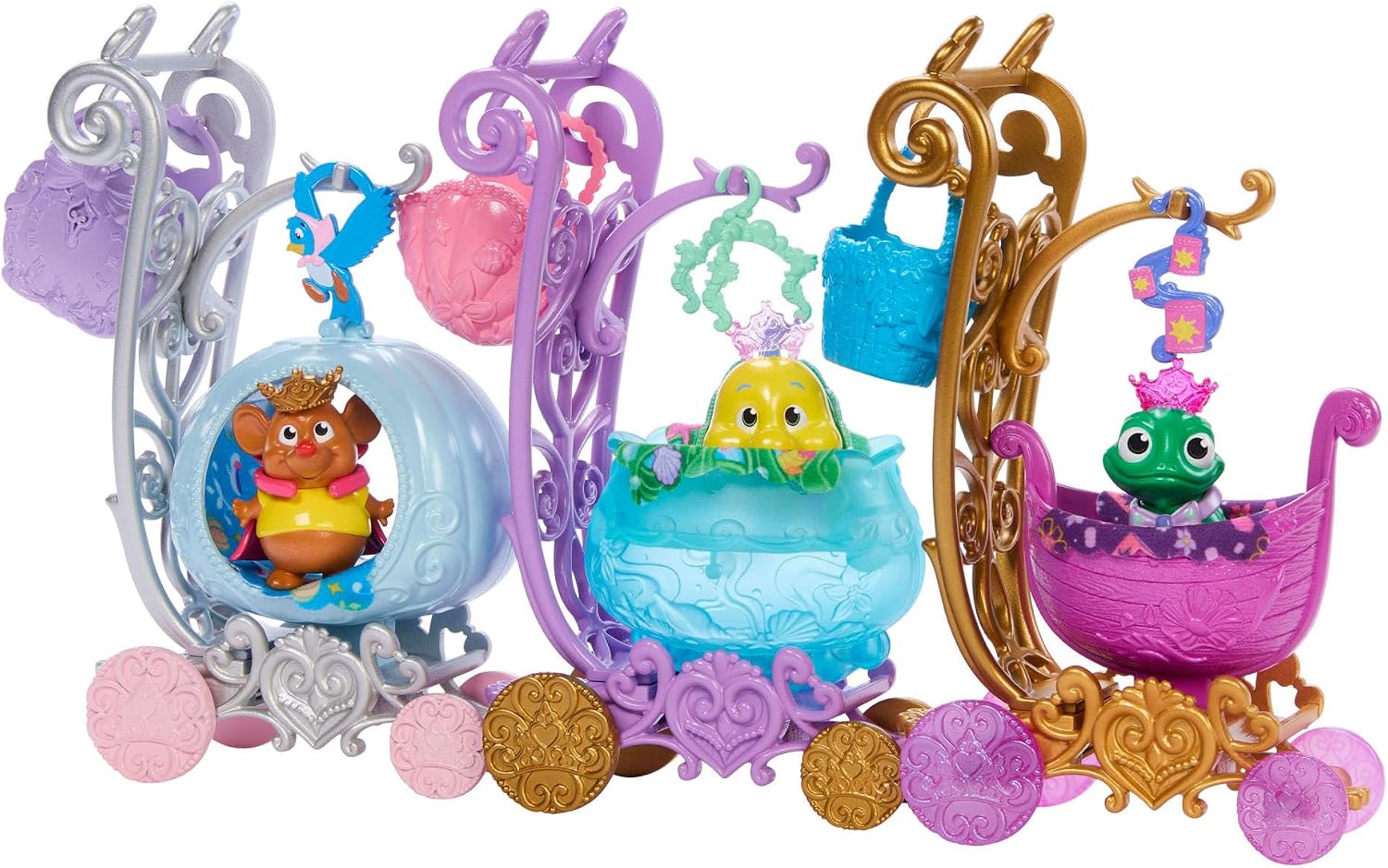 DISNEY PRINCESA ACCESORIO CARRIOLA DE ANIMALITOS JFC34
