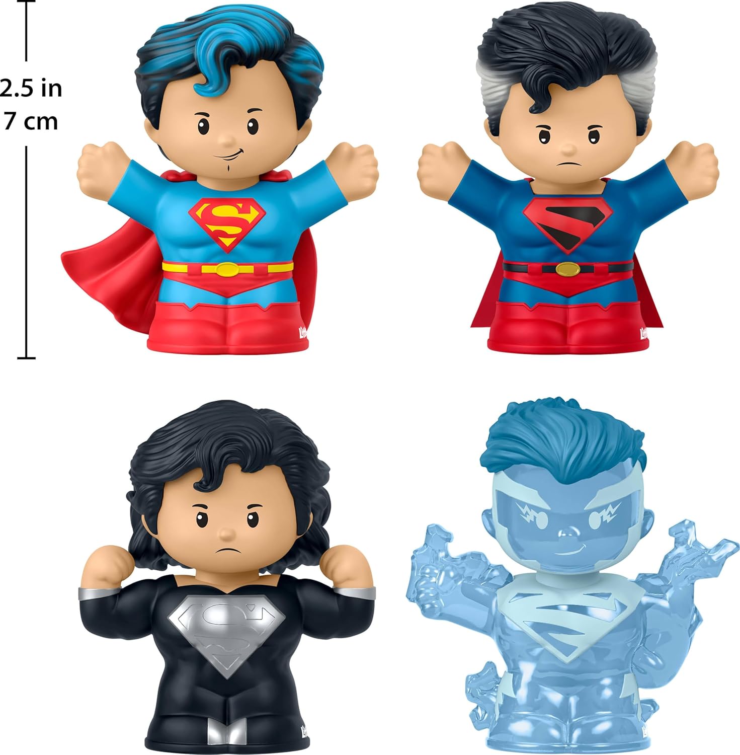 LITTLE PEOPLE COLLECTOR FIGURA DE JUGUETE SET DE SUPERMAN  JFD63
