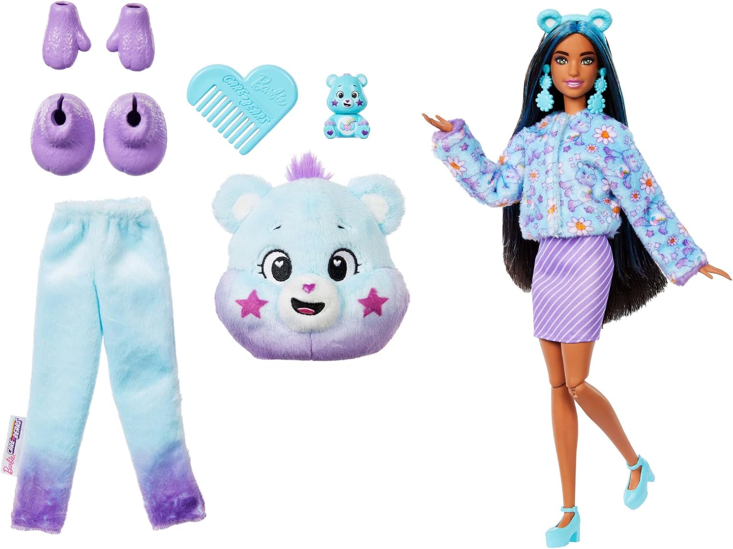 BARBIE MUÑECA OSITOS CARIÑOSITOS OSO SUEÑOS BRILLANTES JFV61