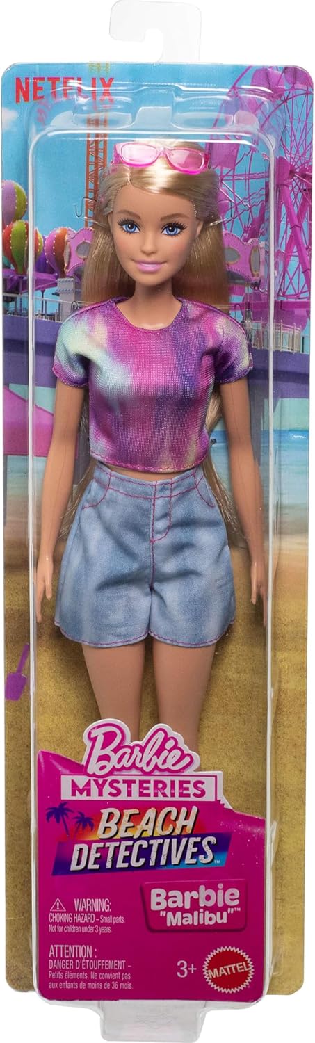 BARBIE LOS MISTERIOS DE BARBIE MUÑECA MALIBÚ  JFV63