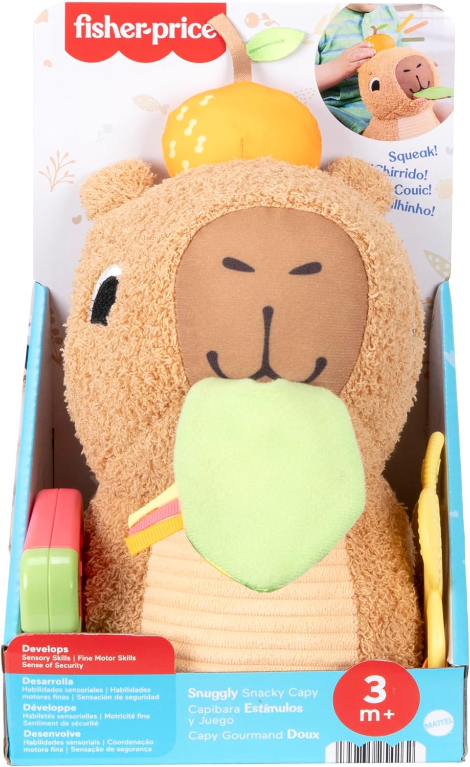 F P  BABY JUGUETE CAPIBARA ESTÍMULOS Y JUEGO  JFW58