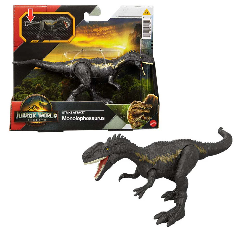 JURASSIC WORLD DINOSAURIO REBIRTH MORDIDA DE ATAQUE    JGB77