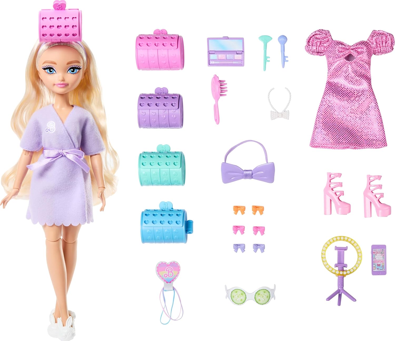 BARBIE DREAM BESTIES MUÑECA MALIBÚ GET READY WITH ME  JGG38