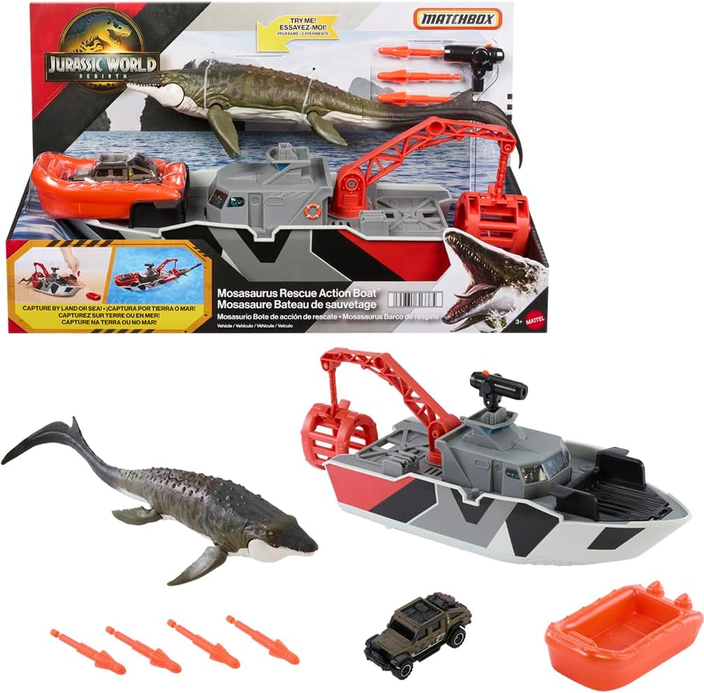 MATCHBOX VEHÍCULO DE JUGUETE JURASSIC WORLD VEHÍCULO GRANDE    JGG61