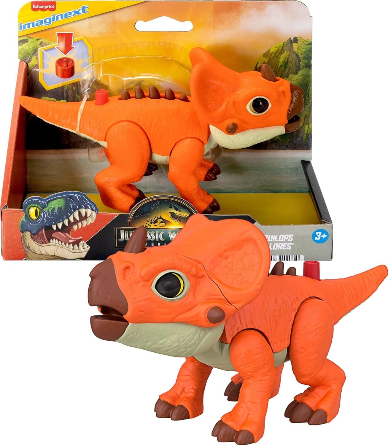 IMAGINEXT JW DINOSAURIO JUGUETE REBIRTH AQUALOPS  JGP99
