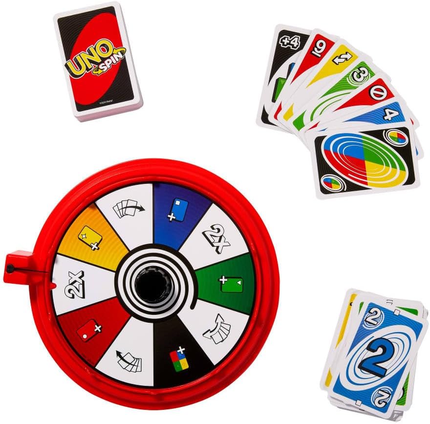 UNO JUEGO DE MESA SPIN NUEVA EDICIÓN PARA NIÑOS  JGR00