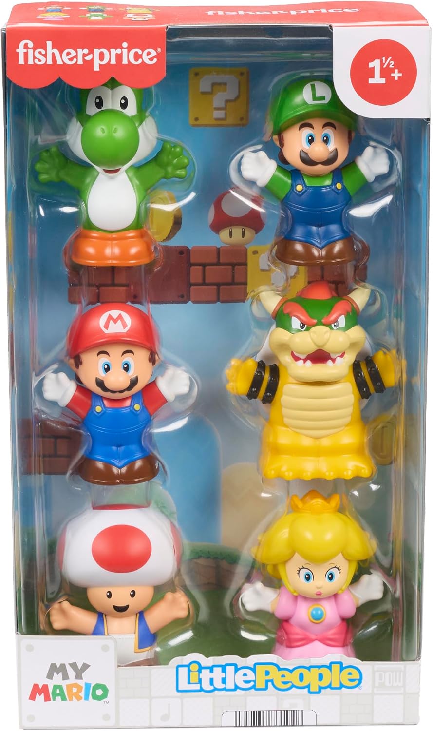 LP PAQUETE DE FIGURAS DE MARIO BROS  JHG63