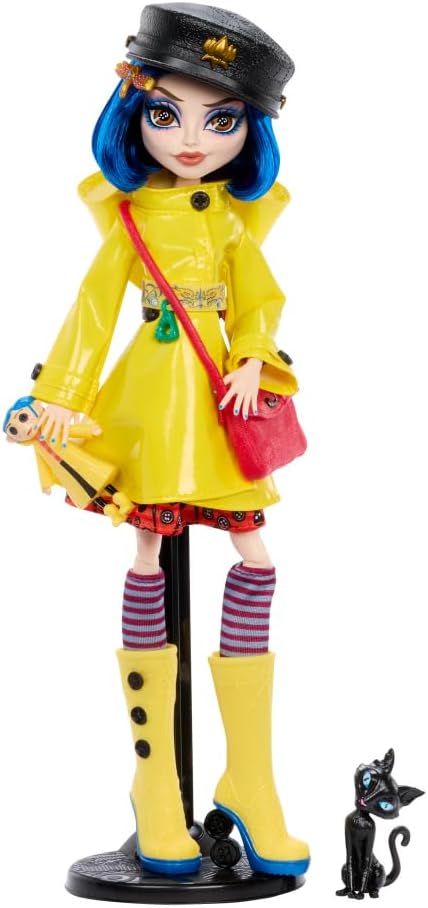 MH CORALINE MUÑECA  SKULLECTOR COLECCIÓN JHK65