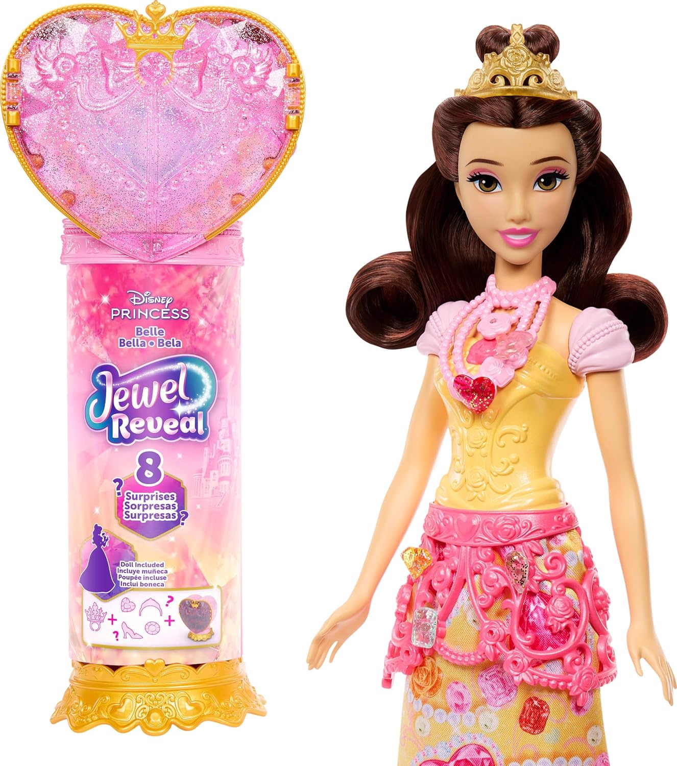 DP MUÑECA REVEAL BELLA SORPRESA   JHL51