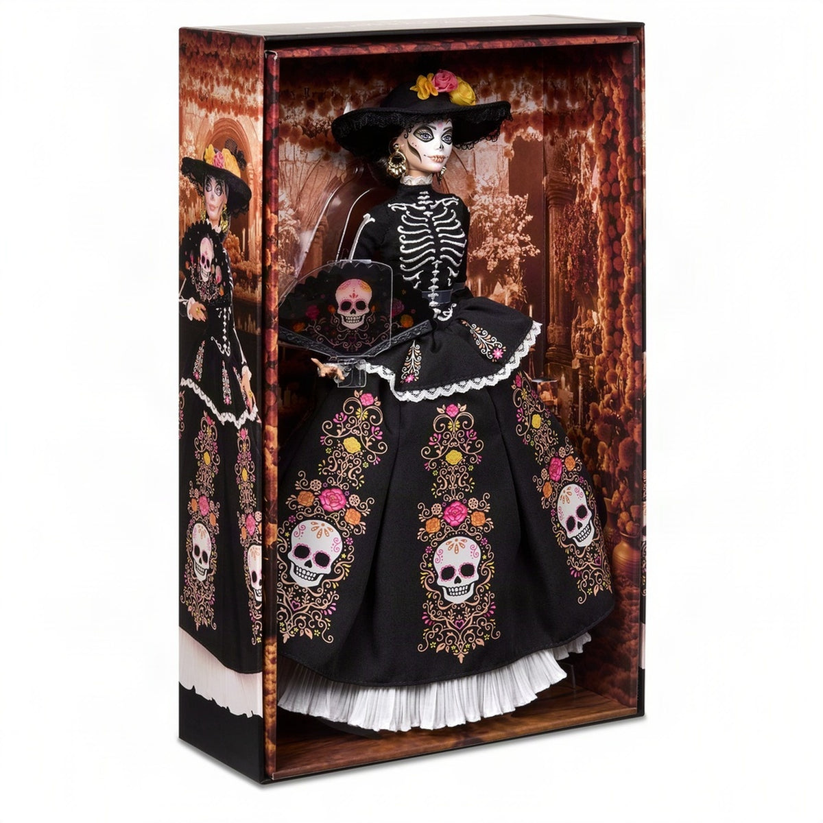BARBIE MUÑECA DE COLECCIÓN DIA DE MUERTOS PREMIUM  JJX98